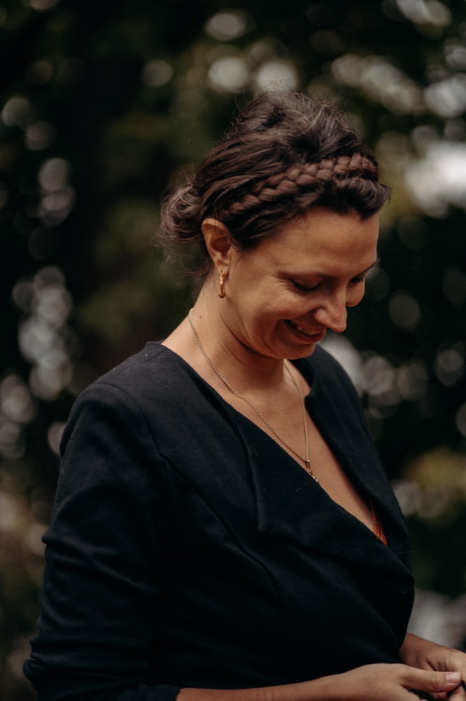 Inge Broer, who teaches the Reiki Master path
